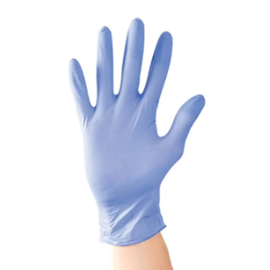 Aurelia Blue Nitrile Disposable Safety Gloves