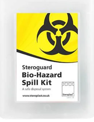 Steroguard Biohazard Spill Kit – Single Clean Up Pack
