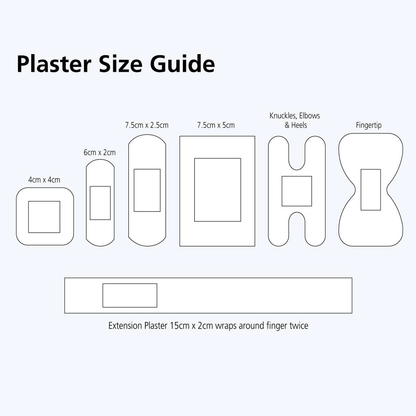 Steroplast Premium Elastic Fabric Plasters