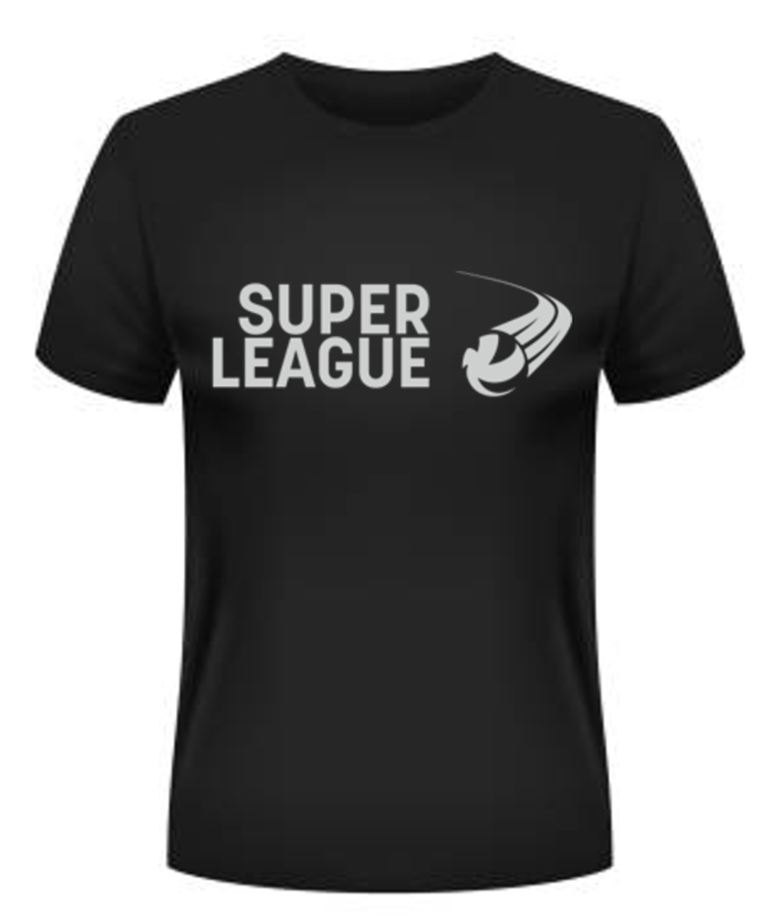 Black Super League T-Shirt