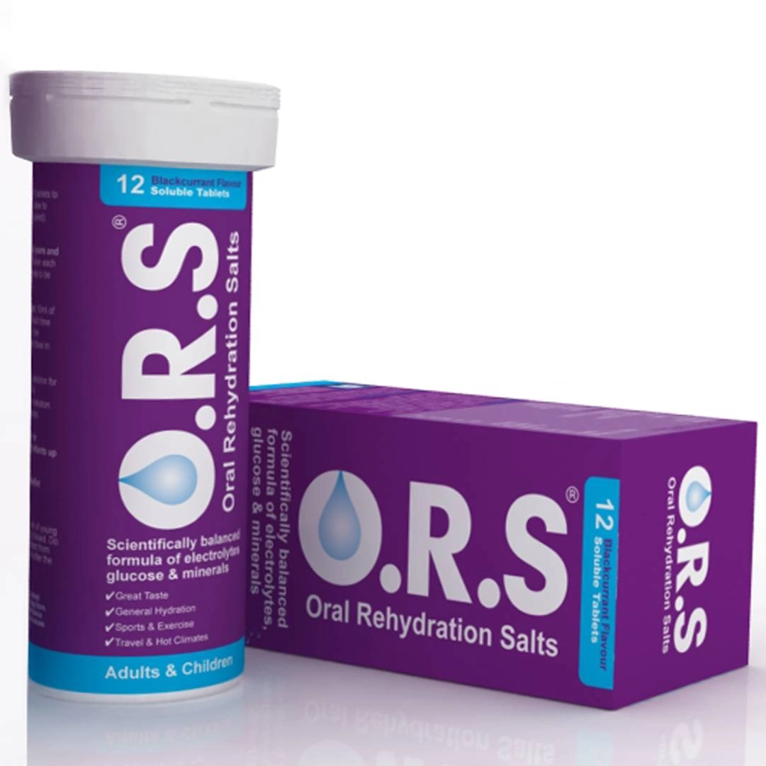 O.R.S Oral Rehydration Salts Tube of 12 VolleyStore
