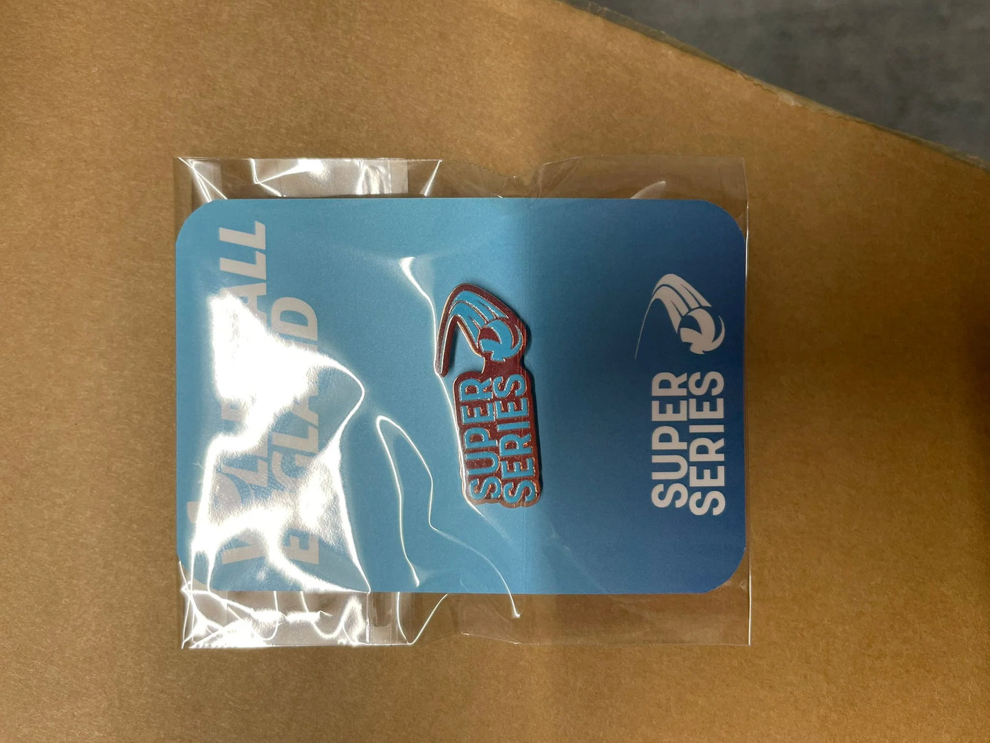 Super Series Pin Badge